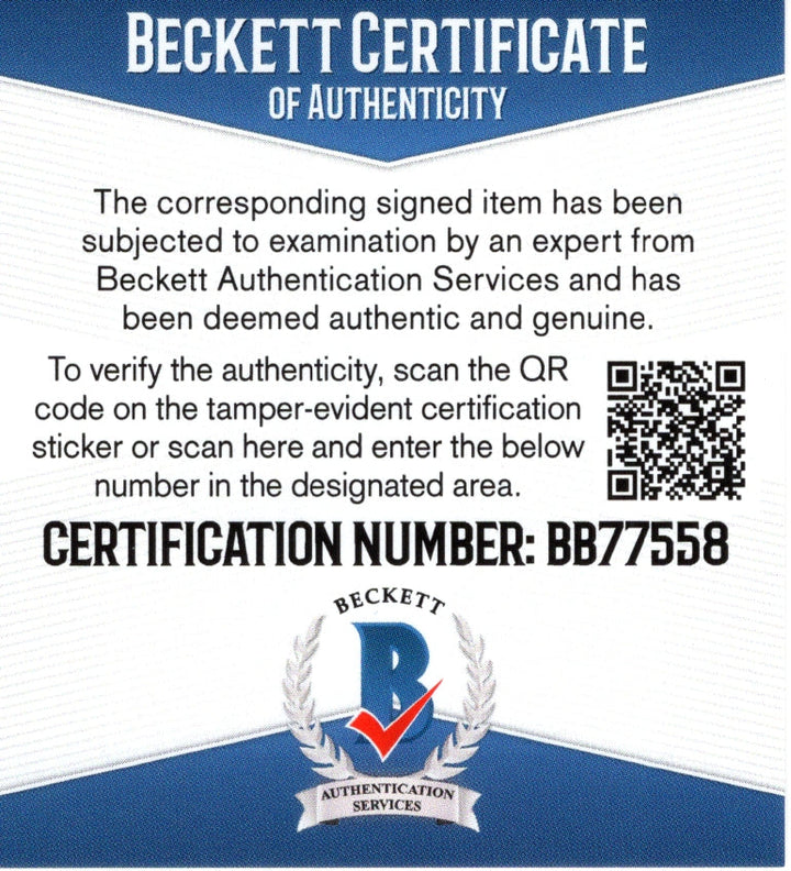 Ricky Morton Signed Microphone WWE Wrestling Rock N Roll Express Beckett COA Proof