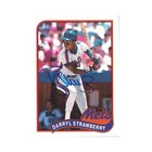 1989 Topps Darryl Strawberry Autograph (CX Auth)