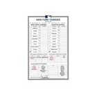 Aaron Boone New York Yankees Autographed June 26, 2022 Pregame Manager Lineup Card vs. Houston Astros (Boone LOA)