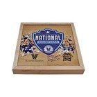 Villanova University 12"x12" Piece of 2018 Final Four Basketball Court Embellished by Stephanie Reiter
