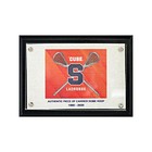 Syracuse University Orange Lax Logo  Authentic Piece of Carrier Dome Roof 5x7 Plaque