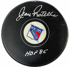 Jean Ratelle New York Rangers Autographed Puck (JSA)