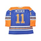 Mark Messier Edmonton Oilers Autographed Custom Blue Jersey (CX Auth)