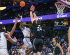 Bryson Mozone Georgetown Hoyas Autographed 16x20 Photo Inscribed "Go Hoyas!" (CX Auth)