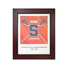Syracuse University Framed 11x14 Piece of Authentic Carrier Dome Roof with Lacrosse Logo