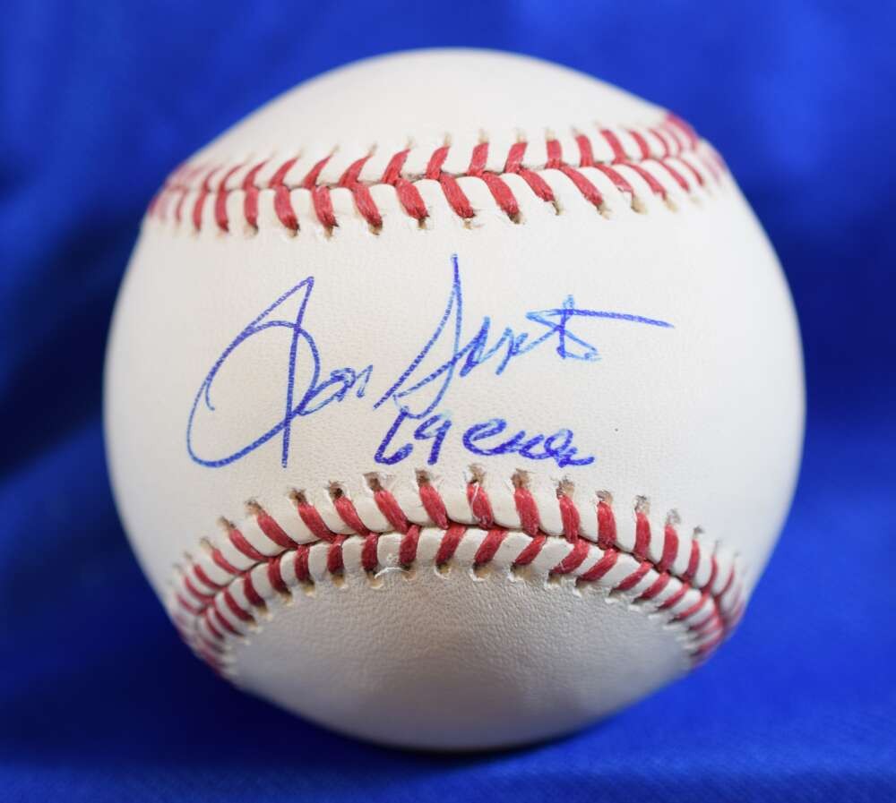 Ron Santo Beckett BAS Autograph Major League OML Signed Baseball 69 Cubs