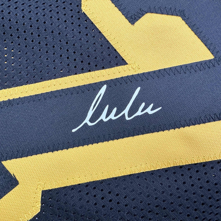 Facsimile Autographed Luka Doncic Los Angeles Black Mamba Reprint Jersey Mens XL