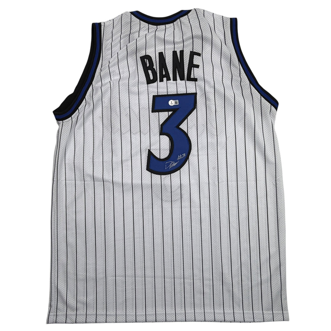 Autographed/Signed Desmond Bane Orlando White Pinstripe Jersey Beckett BAS COA