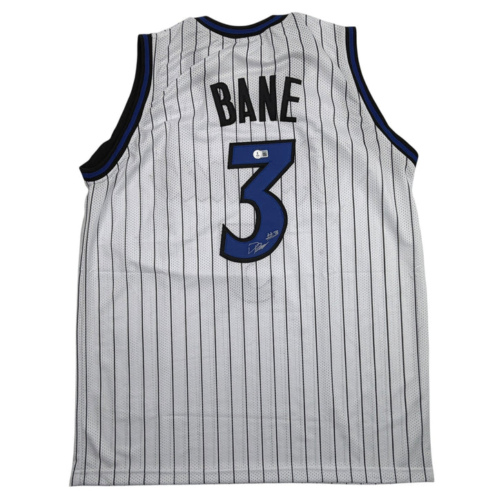 Autographed/Signed Desmond Bane Orlando White Pinstripe Jersey Beckett BAS COA