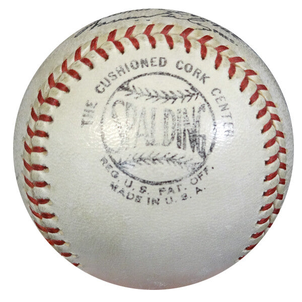 Willie Mays Auto Signed NL Giles Baseball Giants Best 1950's Vintage Sig PSA/DNA