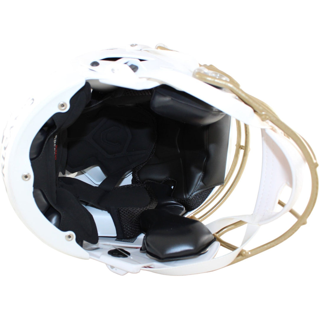 Drew Brees Signed New Orleans Saints SpeedFlex 25 Alt Helmet Beckett W 58498
