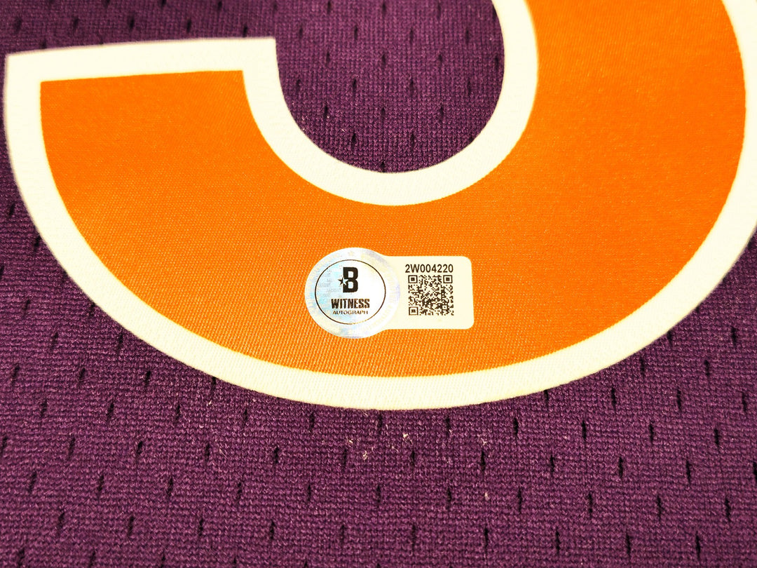 Suns Steve Nash Auto Purple AUTH Mitchell Ness 05-06 HWC Swingman Jersey XXL BAS