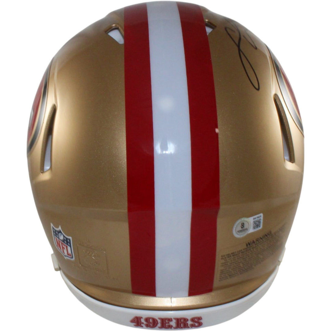 Fred Warner Autographed San Francisco 49ers Authentic Helmet Beckett 56479