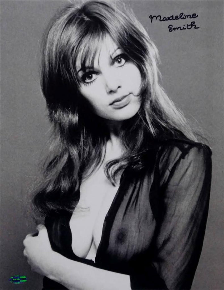 MADELINE SMITH James Bond Girl MISS CARUSO Signed 11x14 Photo ~ OC COA + Holo