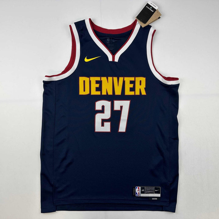 Signed Jamal Murray Denver Nuggets Blue Swingman Jersey Fanatics COA
