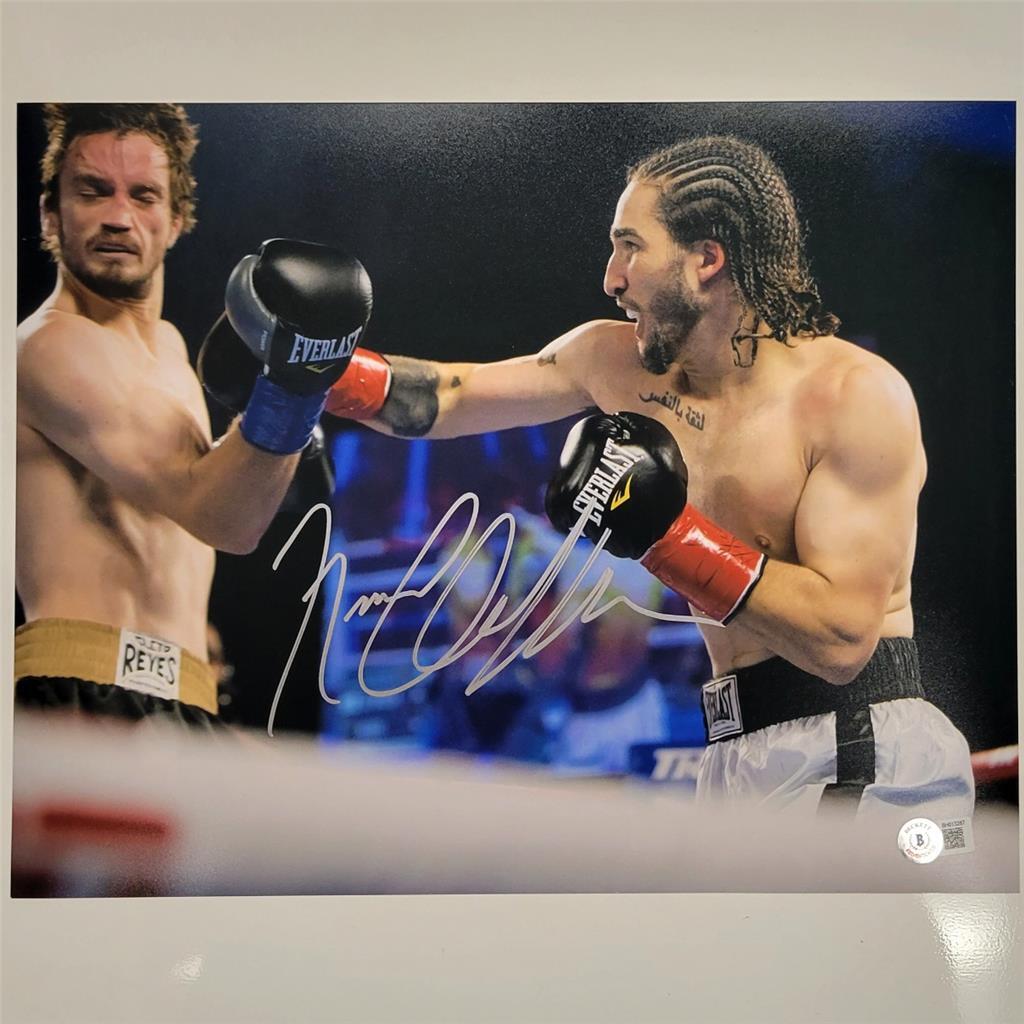 Nico Ali Walsh signed 11x14 photo #1 boxing autograph ~ Beckett BAS Holo