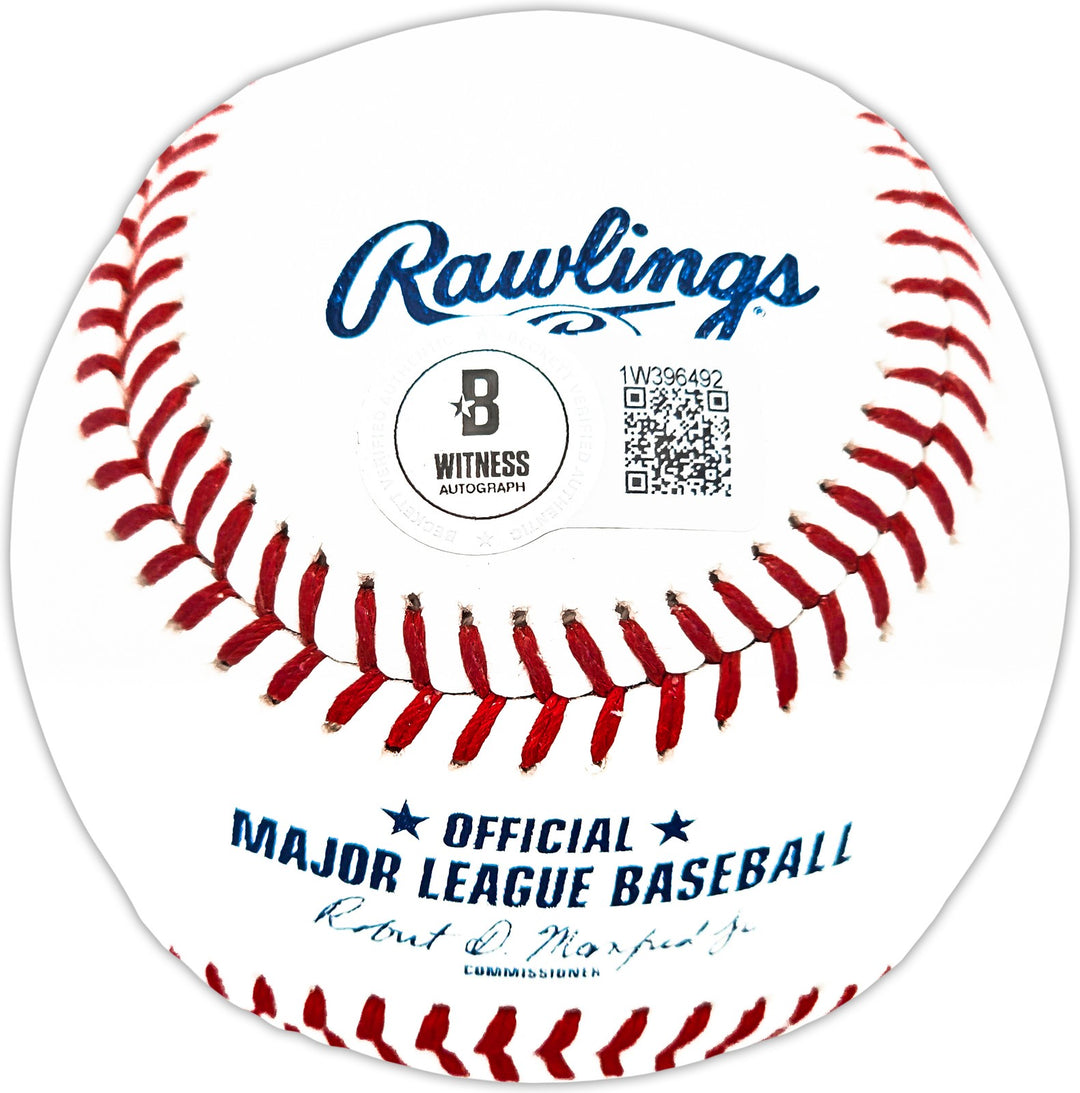 Rich "Goose" Gossage Signed Official MLB Baseball Yankees "HOF 2008" Beckett Wit