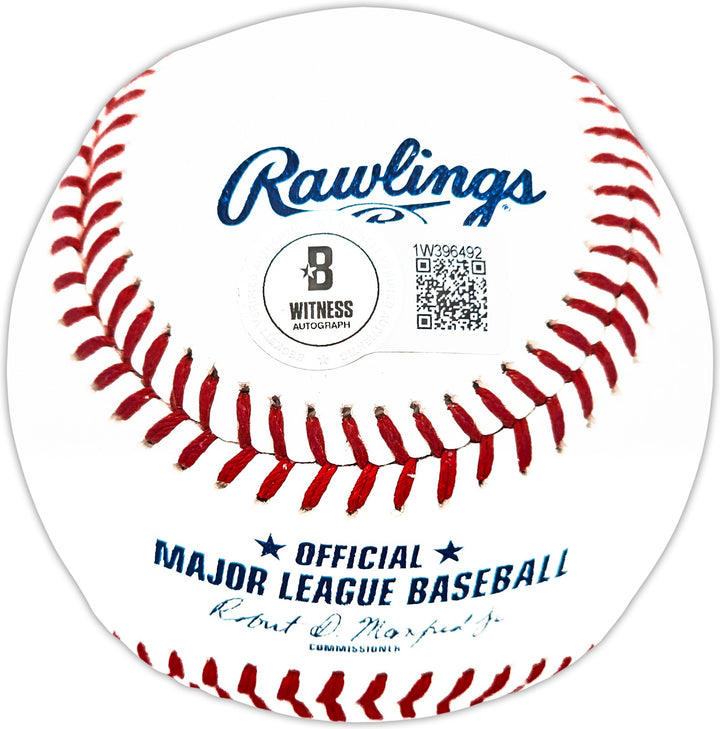 Rich "Goose" Gossage Signed Official MLB Baseball Yankees "HOF 2008" Beckett Wit