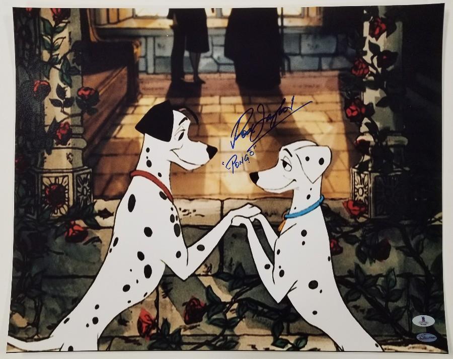 ROD TAYLOR Signed 16x20 Photo #2 Voice of PONGO 101 Dalmatians BECKETT BAS COA