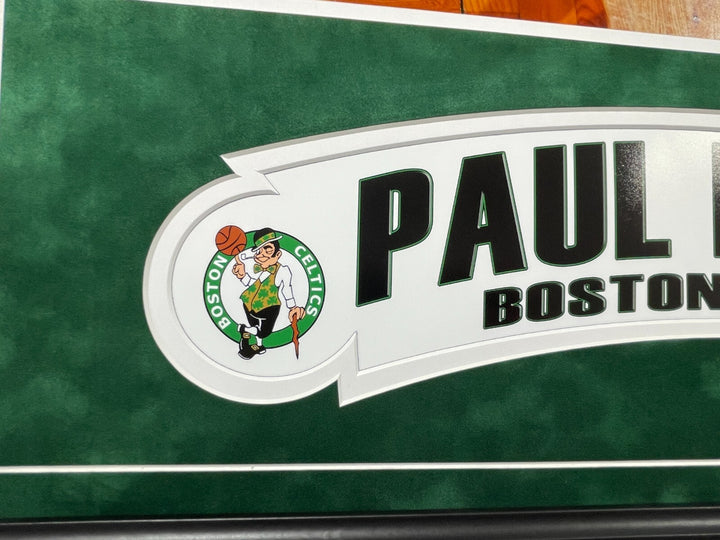 Paul Pierce Autographed Boston Celtics 16x20 Photo Framed Fanatics Signed LeBron