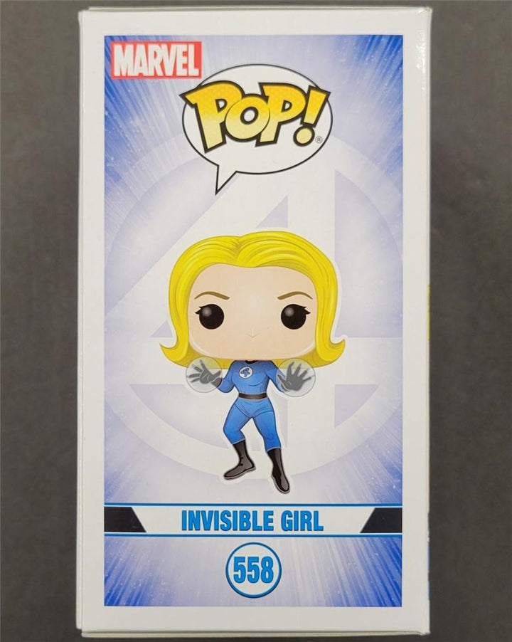 Jessica Alba signed Invisible Girl Funko Pop! 558 Fantastic Four autograph C JSA