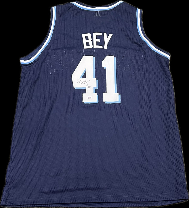Saddiq Bey Signed Jersey PSA Villanova Wildcats Autographed