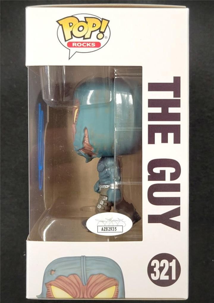 David Draiman signed Disturbed The Guy Funko Pop! 321 vocalist autograph ~ JSA
