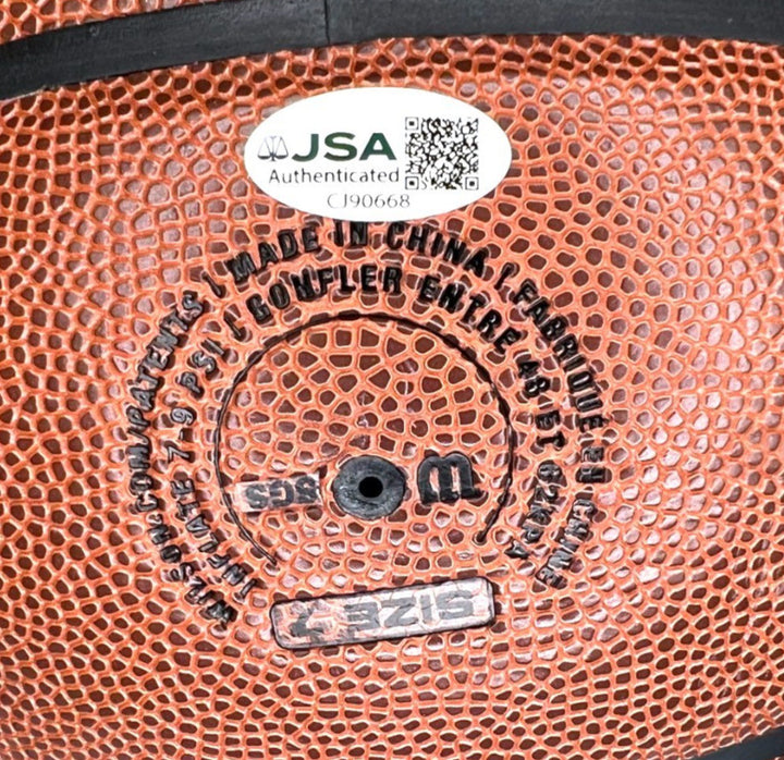 JARED MCCAIN SIGNED AUTOGRAPHED OKLAHOMA CITY THUNDER BASKETBALL OKC JSA COA