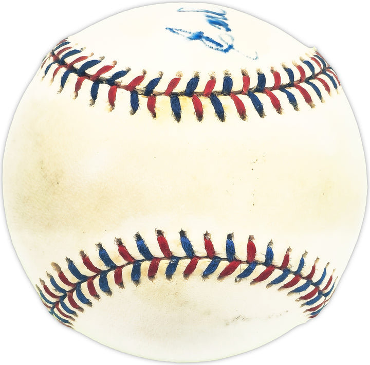 Earl Wooten Auto Signed Official 1997 ASG Logo Baseball Senators Beckett BM25912