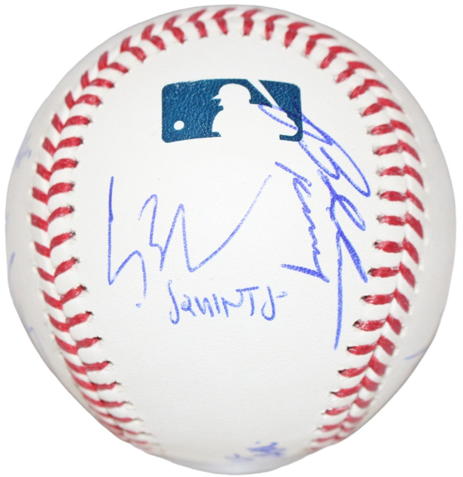 Sandlot Signed OML Baseball Tom Guiry Patrick Renna (HAM) +6 Sigs BAS 40823