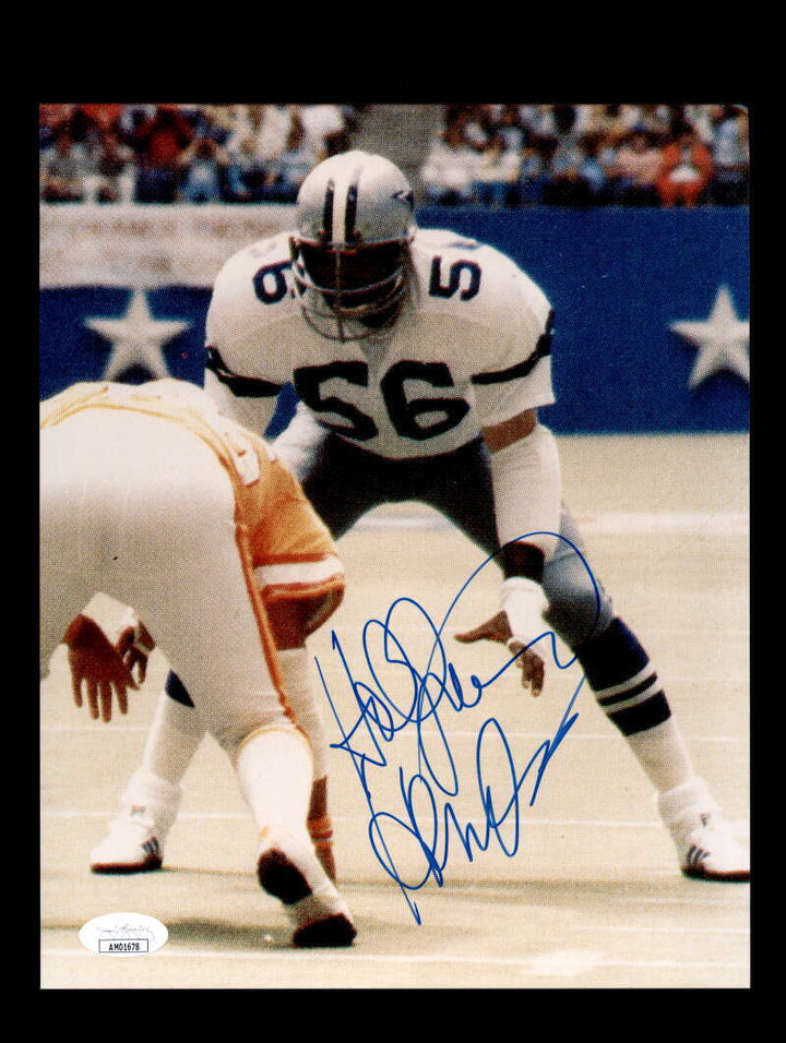 Hollywood Henderson JSA Coa Signed 8x10 Autograph Photo Cowboys