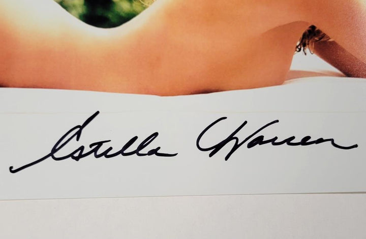 ESTELLA WARREN Signed 8x10 Photo #5 Victoria's Secret Model ~ Beckett BAS