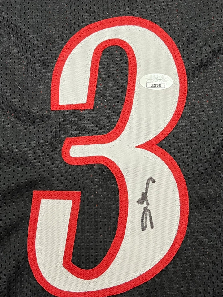 Allen Iverson Signed Philadelphia 76ers Jersey JSA