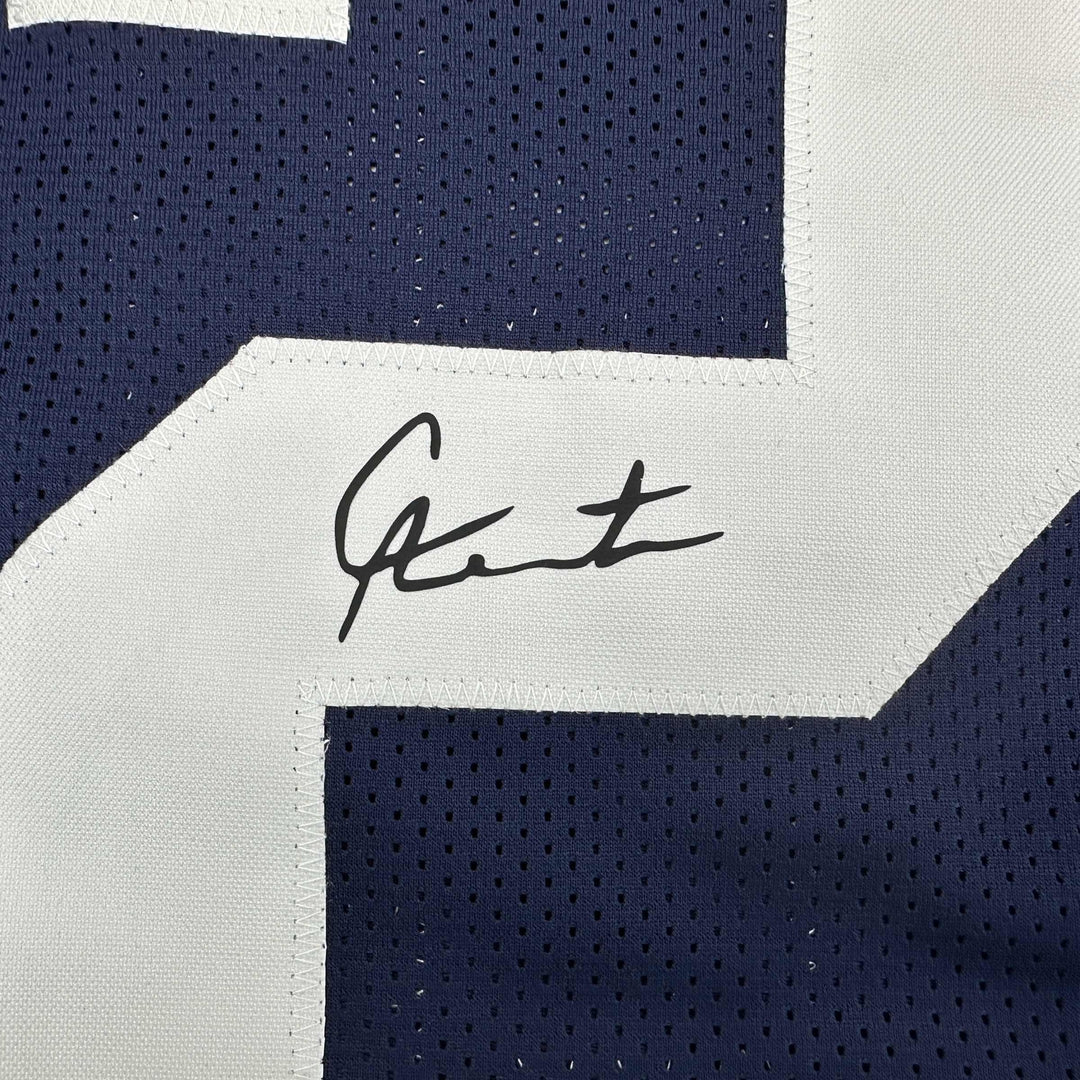 Facsimile Autographed Cam Newton Auburn Blue Reprint Jersey Size Men's XL