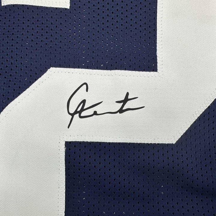 Facsimile Autographed Cam Newton Auburn Blue Reprint Jersey Size Men's XL