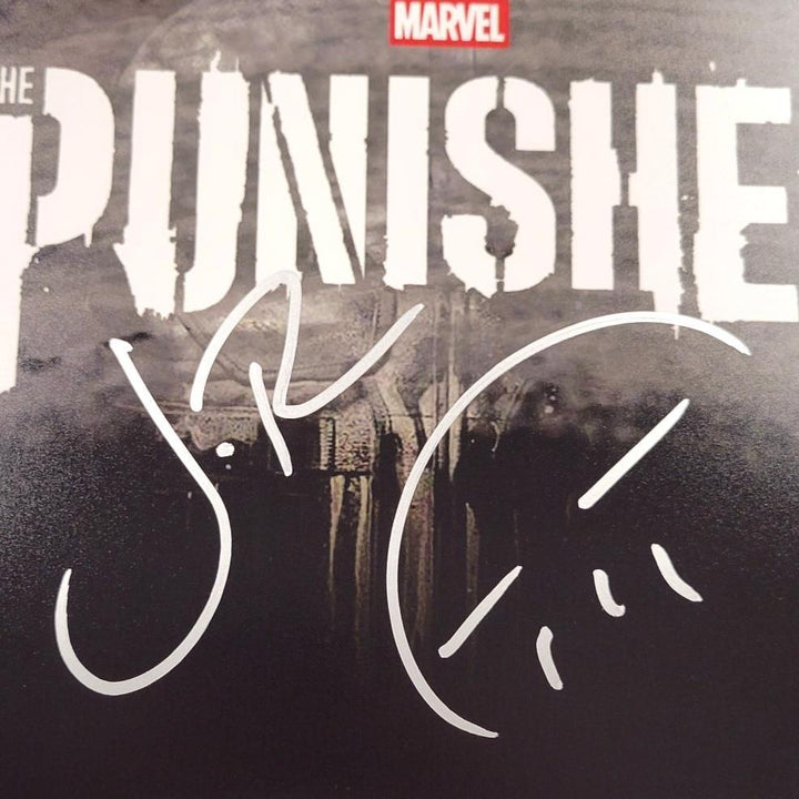 Jon Bernthal signed Marvel Punisher 11x14 photo sketch autograph ~ Beckett BAS