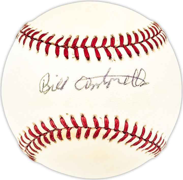 Bill Antonelli Signed Official NL Baseball Brooklyn Dodgers Beckett QR #BM25534