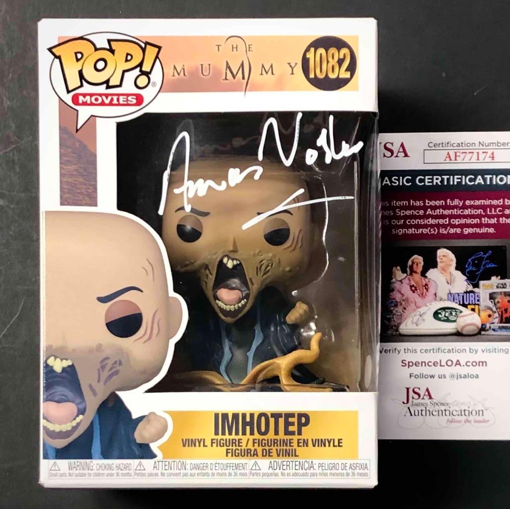 Arnold Vosloo autograph Imhotep signed "The Mummy" Funko Pop JSA COA Rare auto!