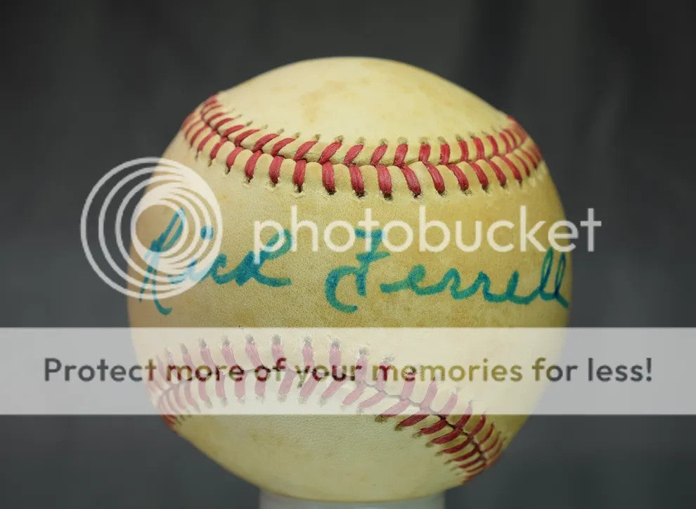 Rick Ferrell Psa/dna Authenticated Signed American League Baseball Autograph