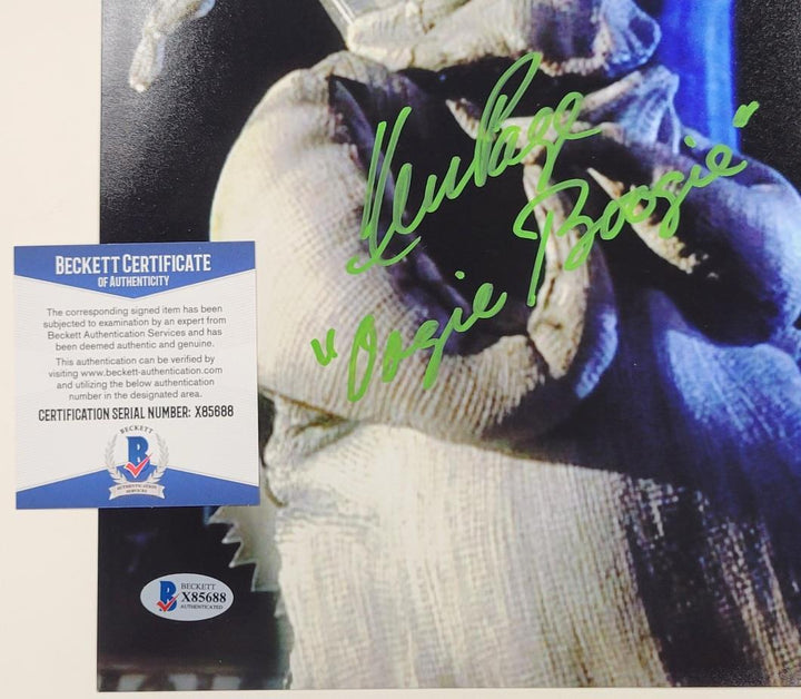 Chris Sarandon & Ken Page Signed 11x14 Photo Nightmare Oogie Jack ~ Beckett BAS