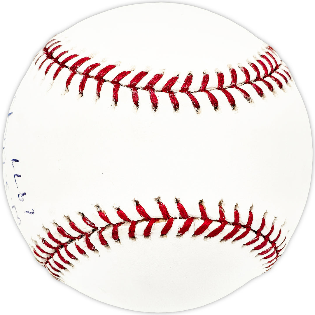 Don Gullett Autographed 1978 WS MLB Baseball Yankees WS Champs 1977 JSA M70523