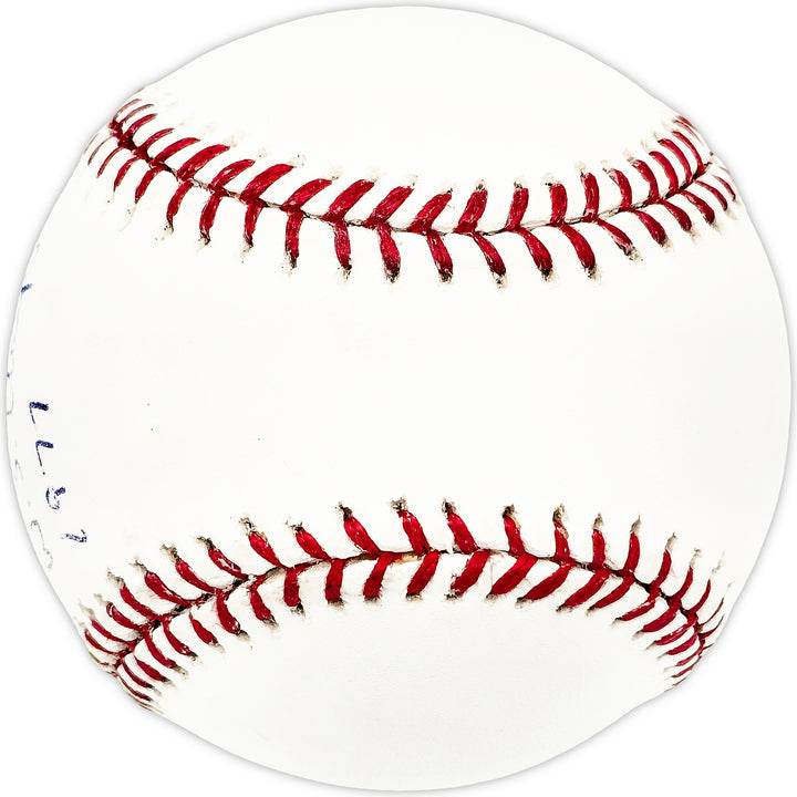 Don Gullett Autographed 1978 WS MLB Baseball Yankees WS Champs 1977 JSA M70523
