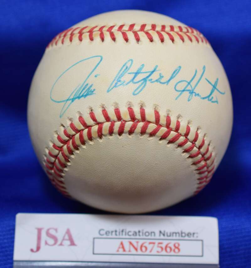 Jim Catfish Hunter JSA Autograph American League Signed Baseball