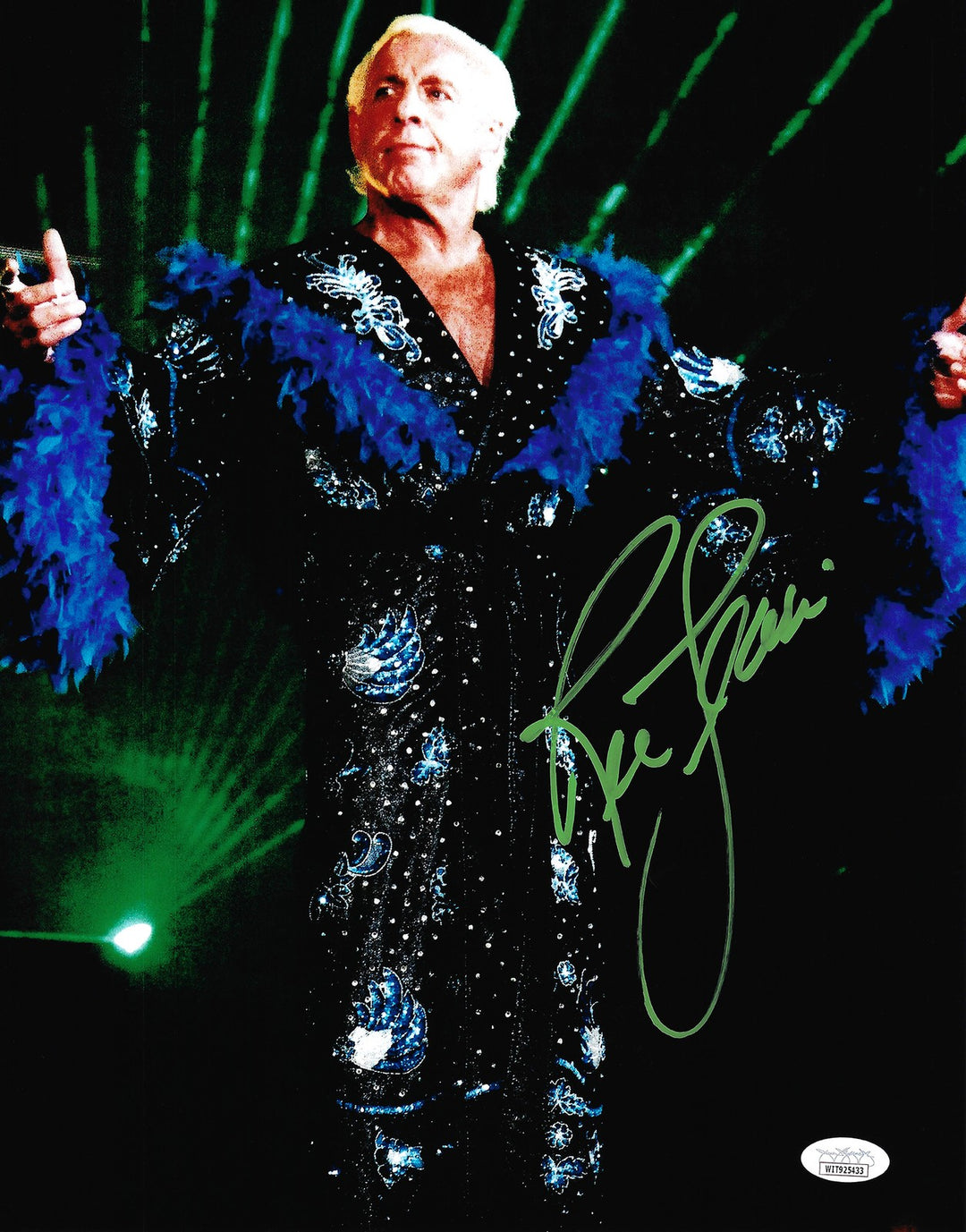 Ric Flair Signed 11x14 Photo JSA