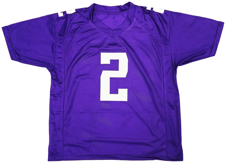 Washington Huskies Ja'Lynn Polk Autographed Signed Purple Jersey MCS Holo