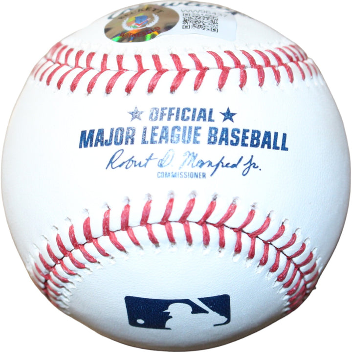 Robin Yount Signed Milwaukee Brewers OML Baseball 3142 Hits Beckett 40757