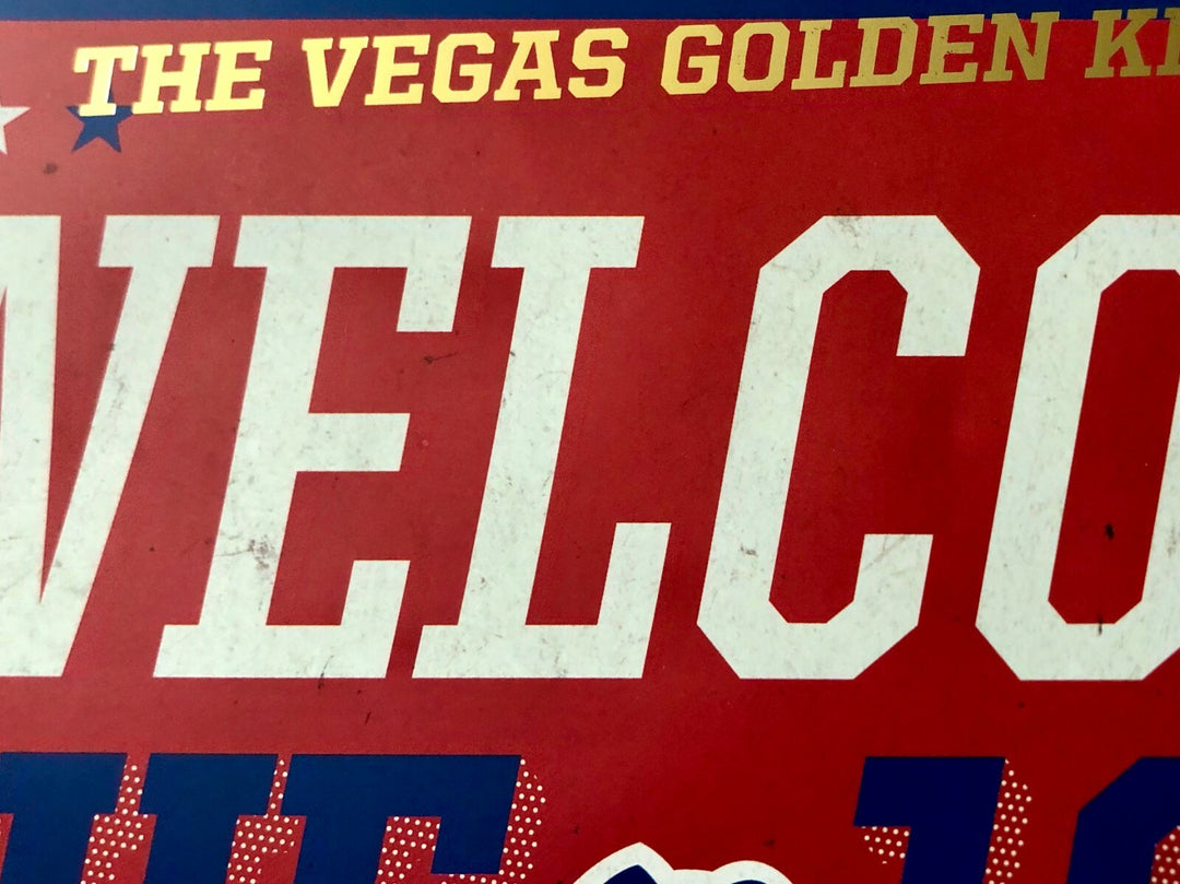 Vegas Golden Knights 1980 Miracle On Ice 40th Anniversary 11x17 Poster Game 2/21