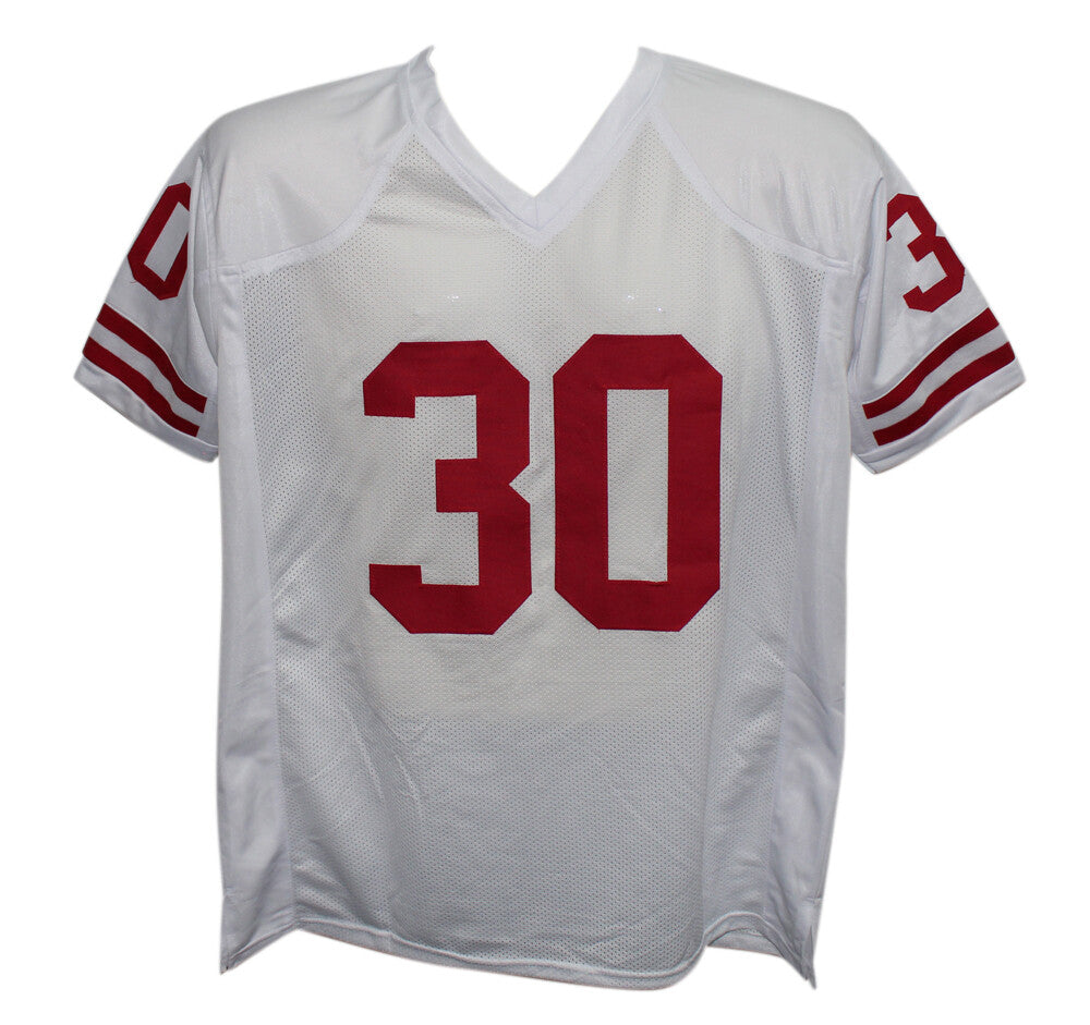 Ahman Green Autographed/Signed College Style White XL Jersey Beckett 37093