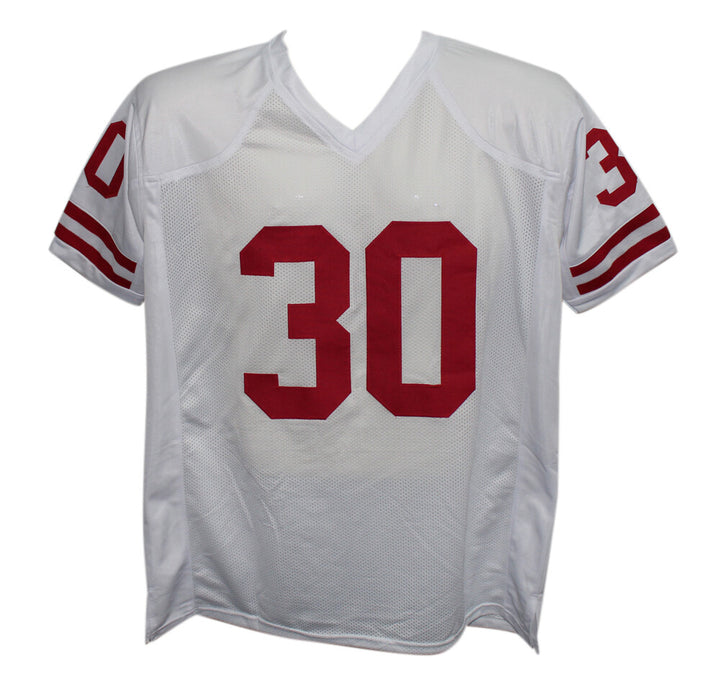 Ahman Green Autographed/Signed College Style White XL Jersey Beckett 37093
