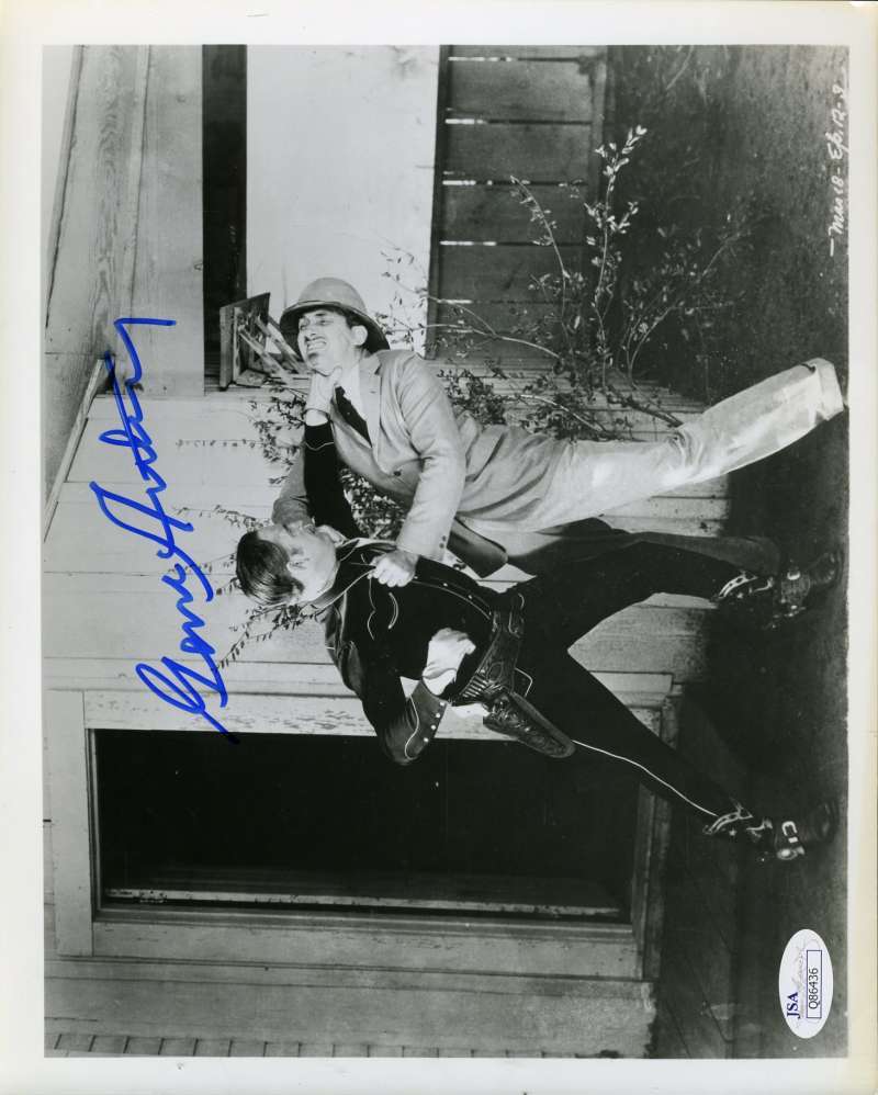 Gene Autry Jsa Coa Hand Signed 8x10 Photo Authenticated Autograph